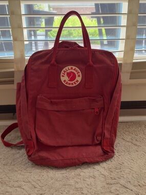 Used Kånken Classic Ox Red Backpack